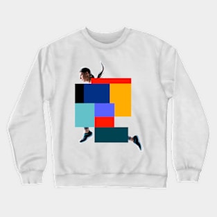 gymnastics graphic Crewneck Sweatshirt